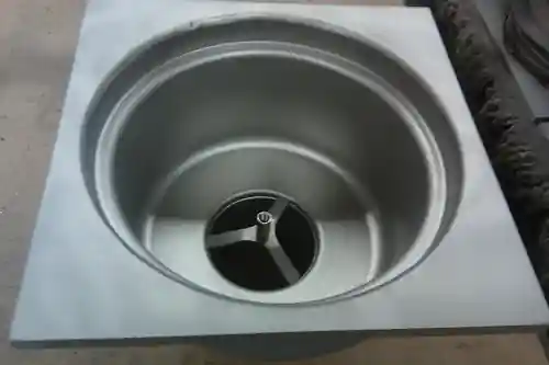 Stainless Drain with 2nd Strainer