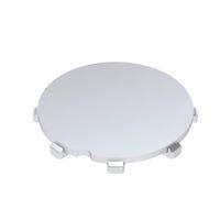 Finger notch stainless drain cover